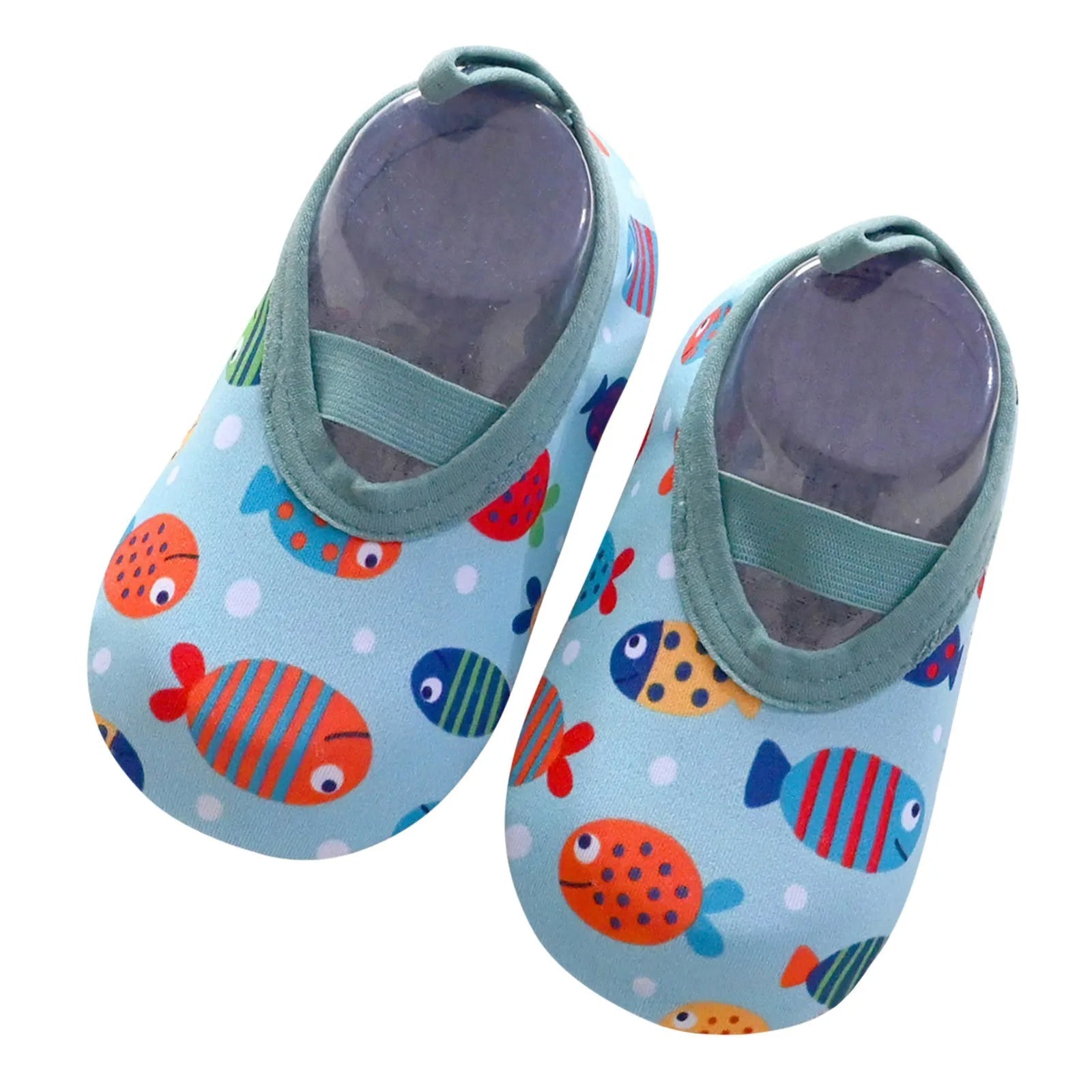 Mini Water Shoes for Kids - Soft and Comfortable, Safe for the Beach and Water Activities - Cotton Blend with Rubber Sole 8