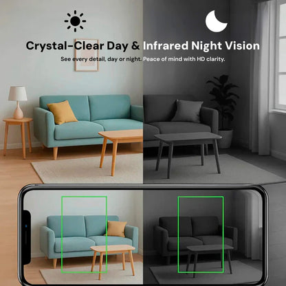 Wireless Baby Monitor Security Camera with Sound