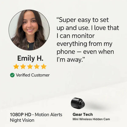 Wireless Hidden Baby Camera with Clear Audio