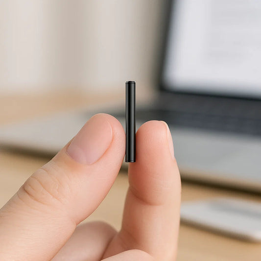 Compact Easy Voice Recorder With One Touch Control - Lusomart