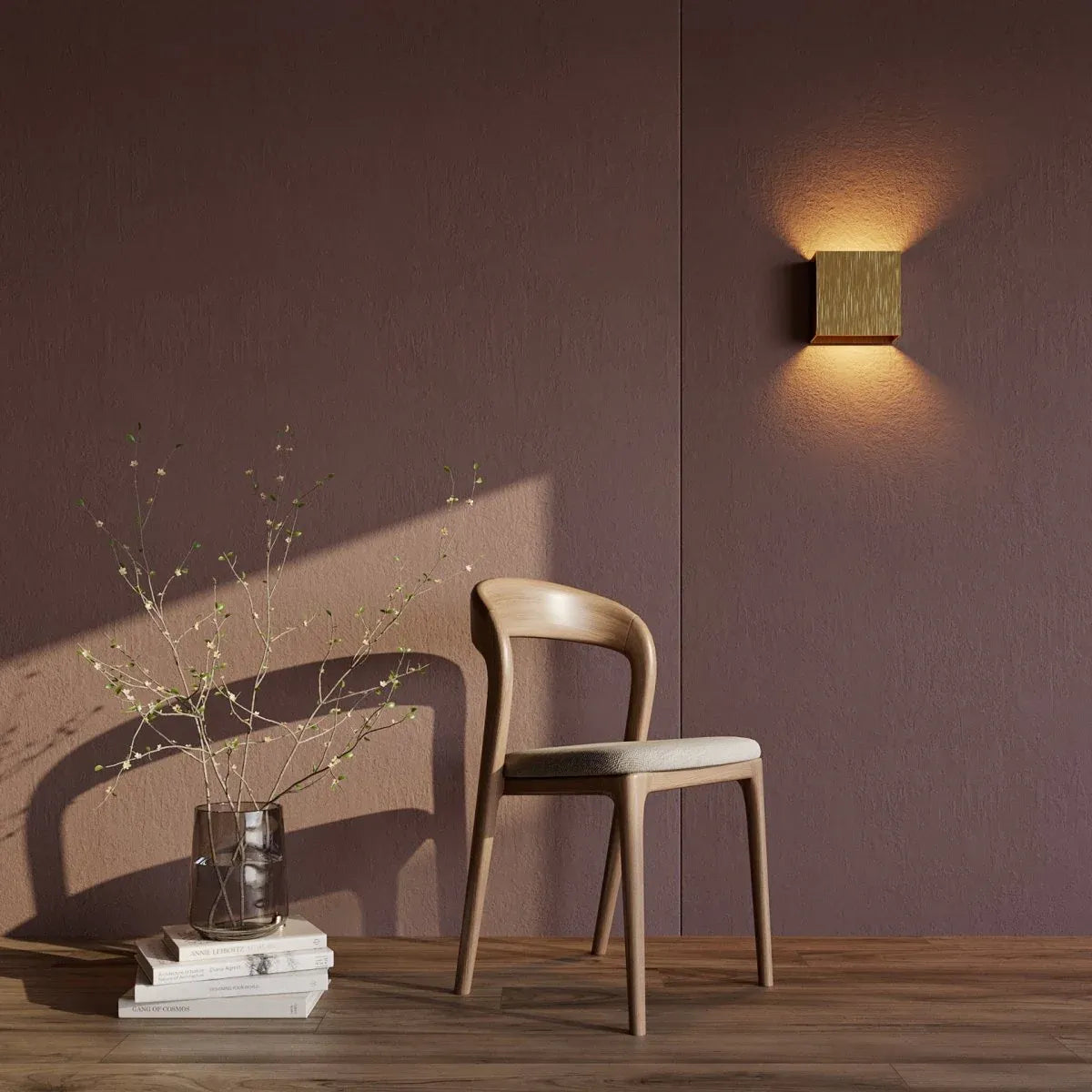 Minimalist Wall Sconce Lighting Elegant Aluminium Iron Design 5