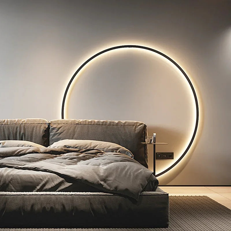 Simple Round Wall Mount Lamp - Lusomart