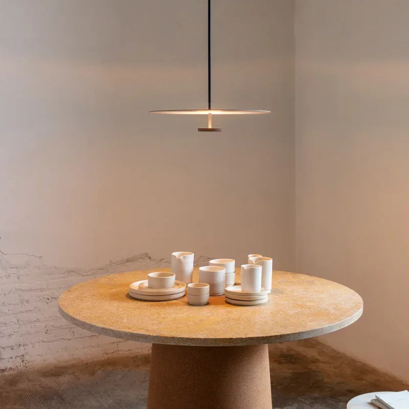 Stylish Circle Pendant Light for Contemporary Homes - Lusomart
