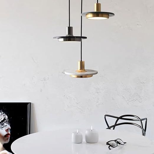 Simple Stone Hanging LED Light