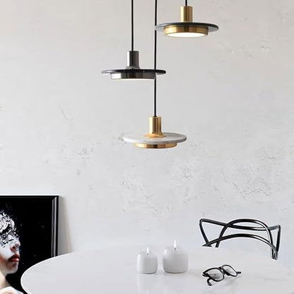 Simple Stone Hanging LED Light