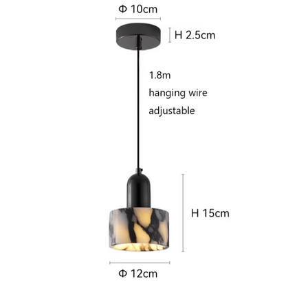 Modern Marble Drop Pendant Lighting