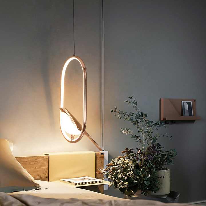Stylish Bird Shape Hanging Light Fixture