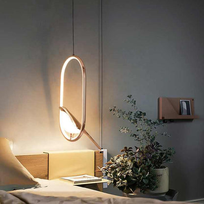 Stylish Bird Shape Hanging Light Fixture