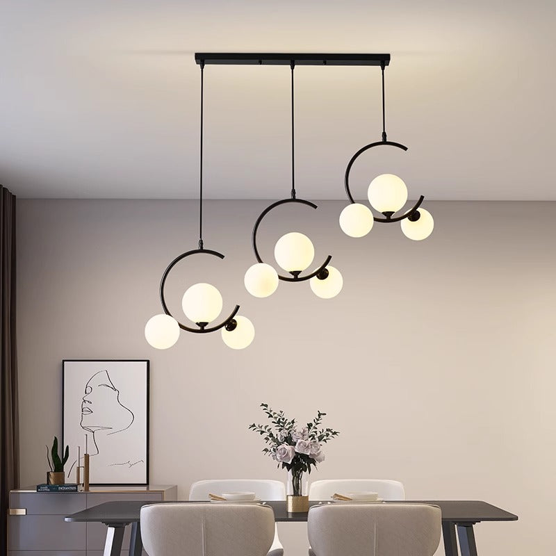 Luxurious Round Crystal Pendant Lamp