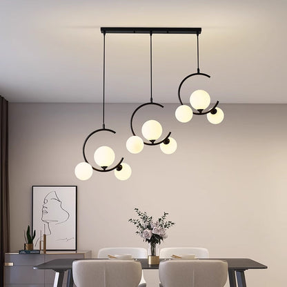 Luxurious Round Crystal Pendant Lamp