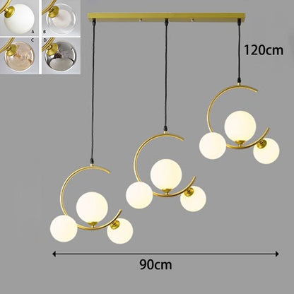 Luxurious Round Crystal Pendant Lamp