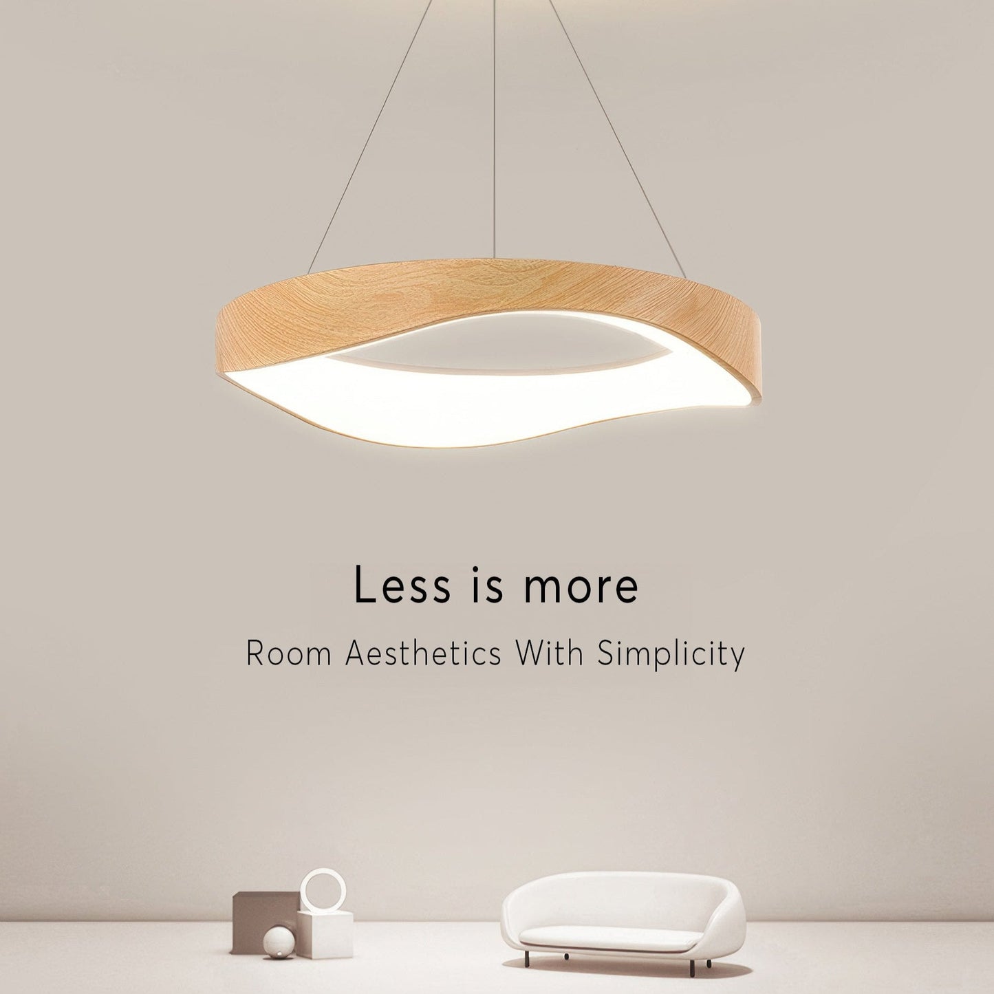 Stylish Circular LED Hanging Light