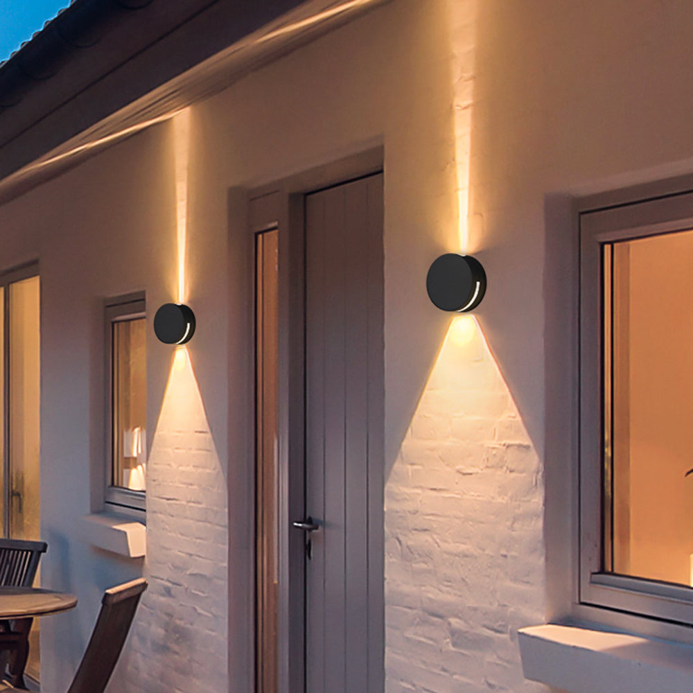 Circular Stainless Steel Outside Security Light