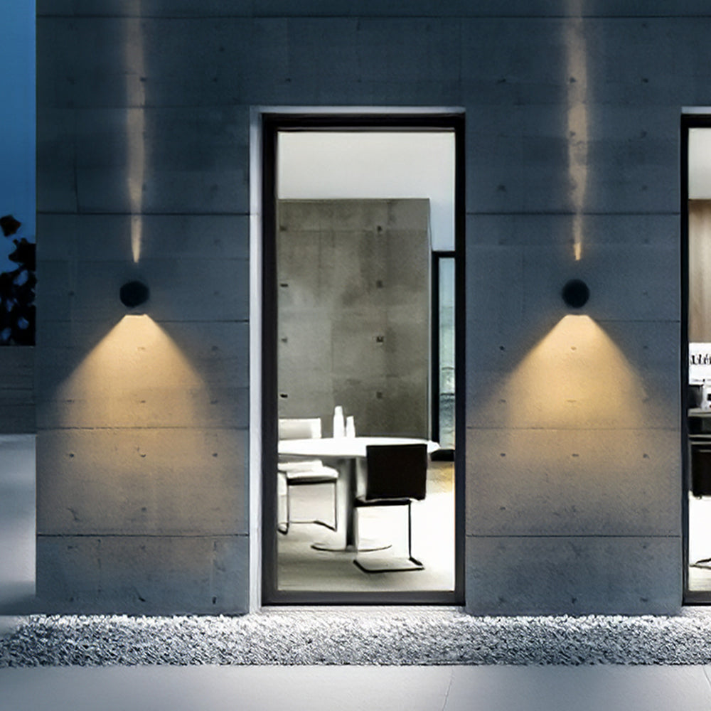 Circular Stainless Steel Outside Security Light