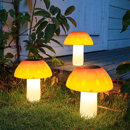 Colorful Outdoor Solar Powered Garden Lamps