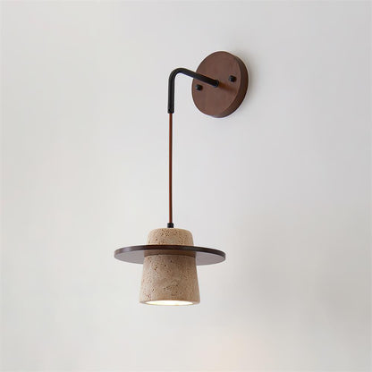 Rustic Rock Wall Light with Earthy Chic Design - Lusomart