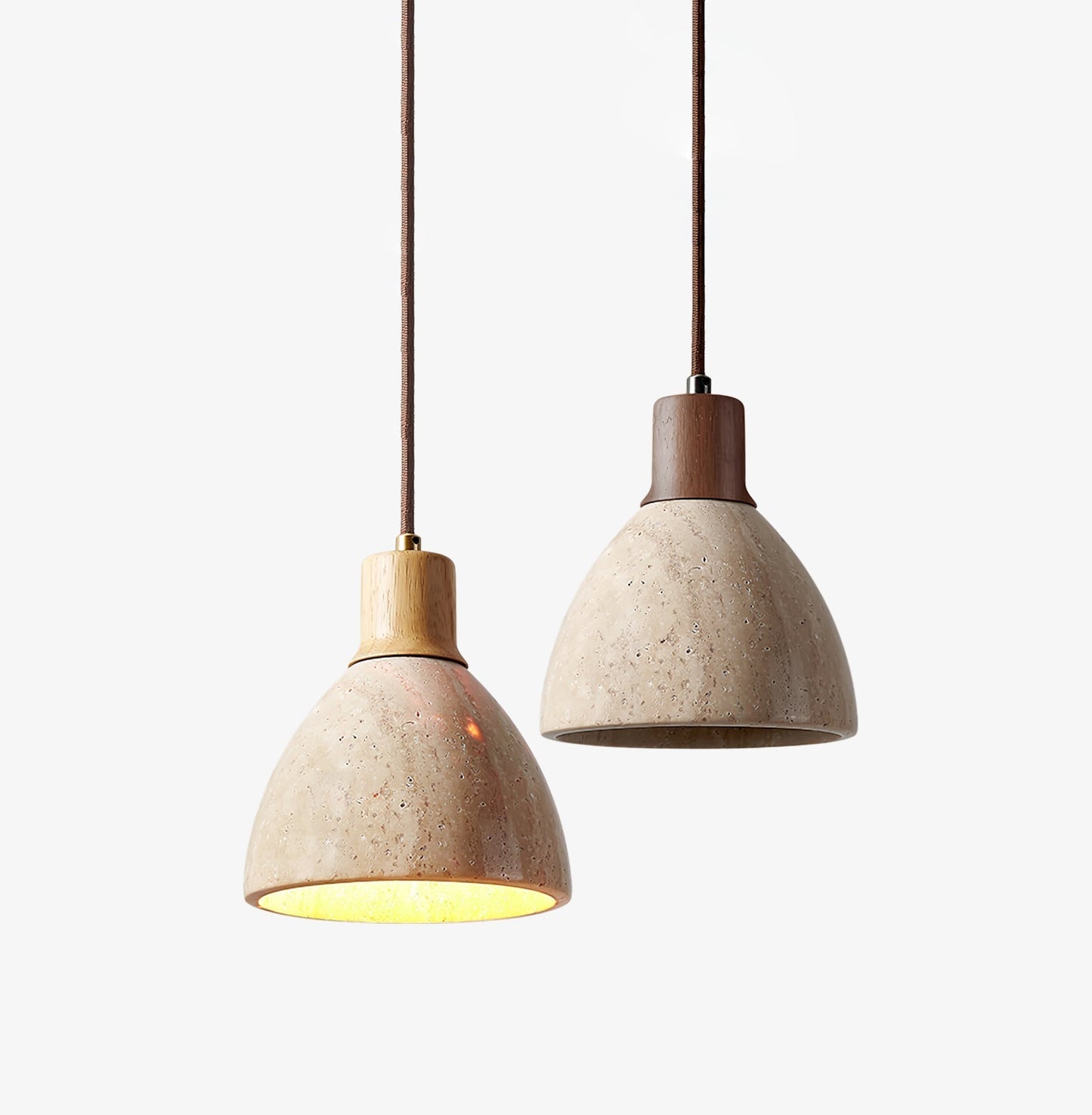 Mivo Natural Stone Hanging Lamp 2