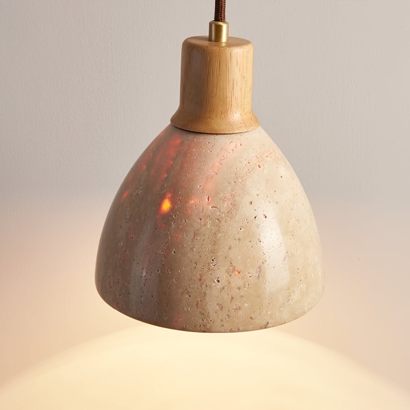 Mivo Natural Stone Hanging Lamp 4