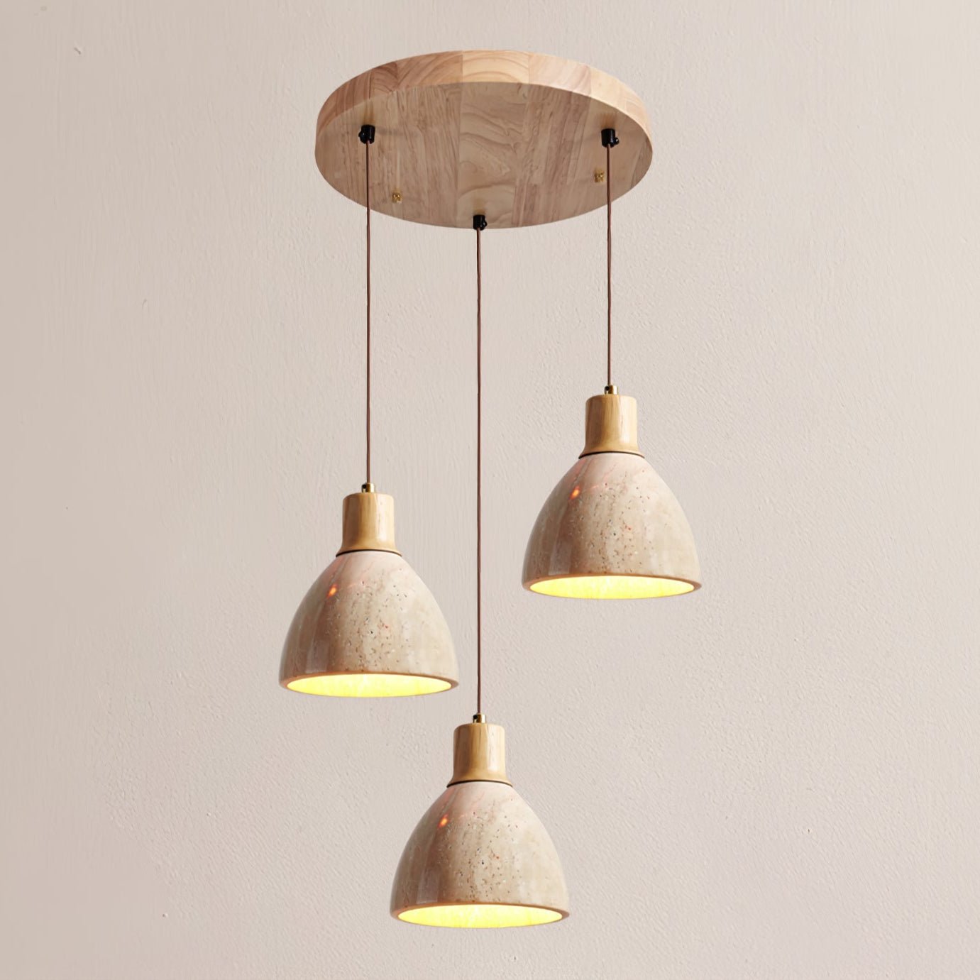 Mivo Natural Stone Hanging Lamp 6