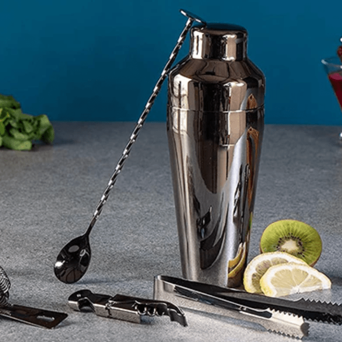 MixologyMaster | Elegant Premium 10-Piece Stainless Steel Cocktail Set 4