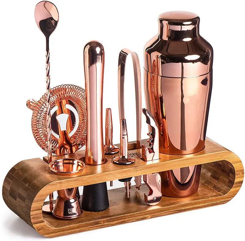 MixologyMaster | Elegant Premium 10-Piece Stainless Steel Cocktail Set 8
