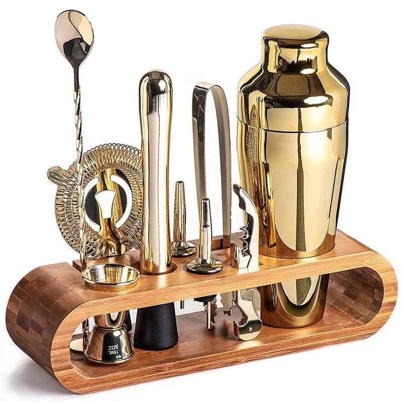 MixologyMaster | Elegant Premium 10-Piece Stainless Steel Cocktail Set 9