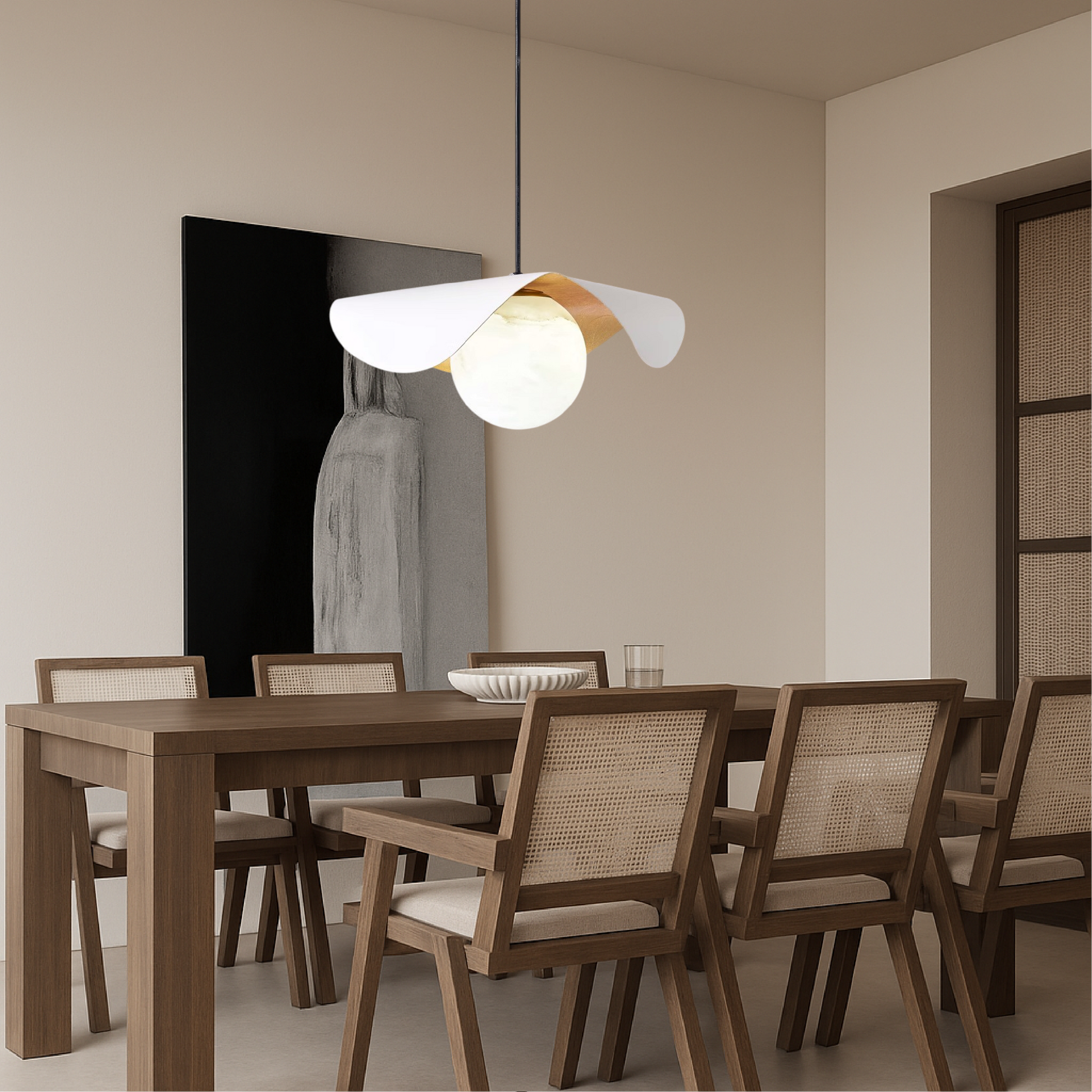 Modenao | Spanish Marble Ball Pendant Light for Modern Homes 3