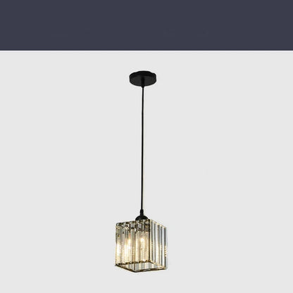 Luxurious Crystal Drop Pendant Light Fixture