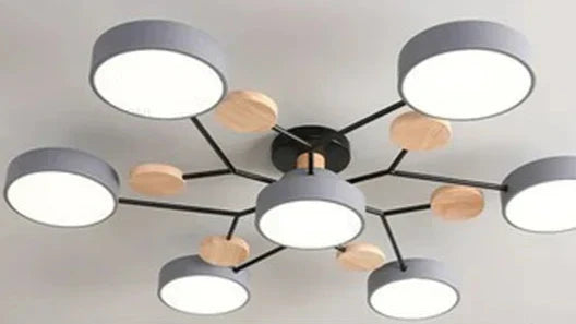 Stylish Slim LED Ceiling Light Fixture Indoor