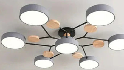 Stylish Slim LED Ceiling Light Fixture Indoor