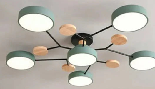 Stylish Slim LED Ceiling Light Fixture Indoor