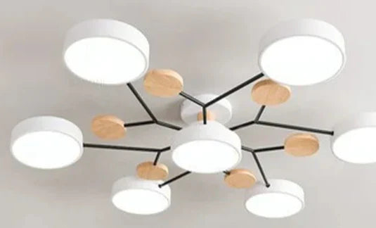 Stylish Slim LED Ceiling Light Fixture Indoor