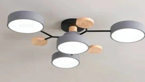 Stylish Slim LED Ceiling Light Fixture Indoor
