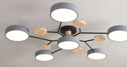 Stylish Slim LED Ceiling Light Fixture Indoor