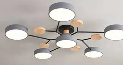 Stylish Slim LED Ceiling Light Fixture Indoor
