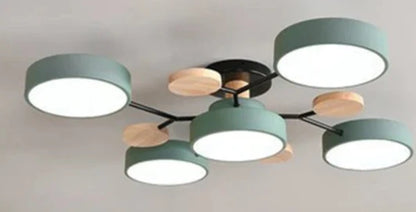 Stylish Slim LED Ceiling Light Fixture Indoor