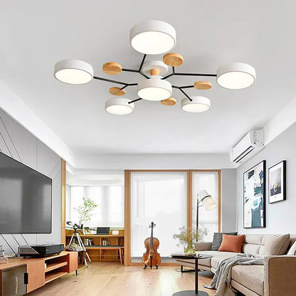Stylish Slim LED Ceiling Light Fixture Indoor