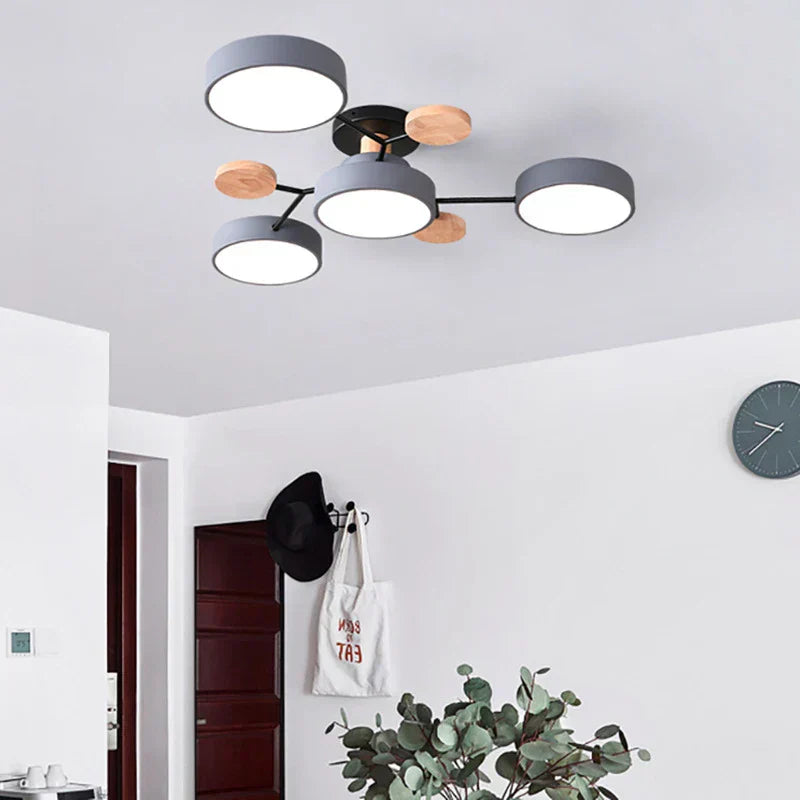 Stylish Slim LED Ceiling Light Fixture Indoor - Lusomart