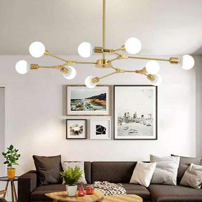 Luxury Crystal Pendant Light with Bulbs - Lusomart