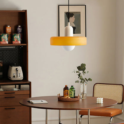 Vibrant Glass Modern Pendant Lighting for Dining Areas