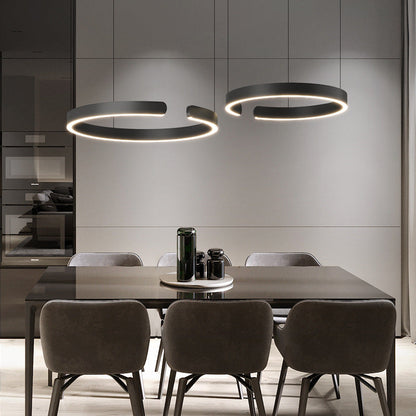 Round LED Hanging Light for Modern Homes