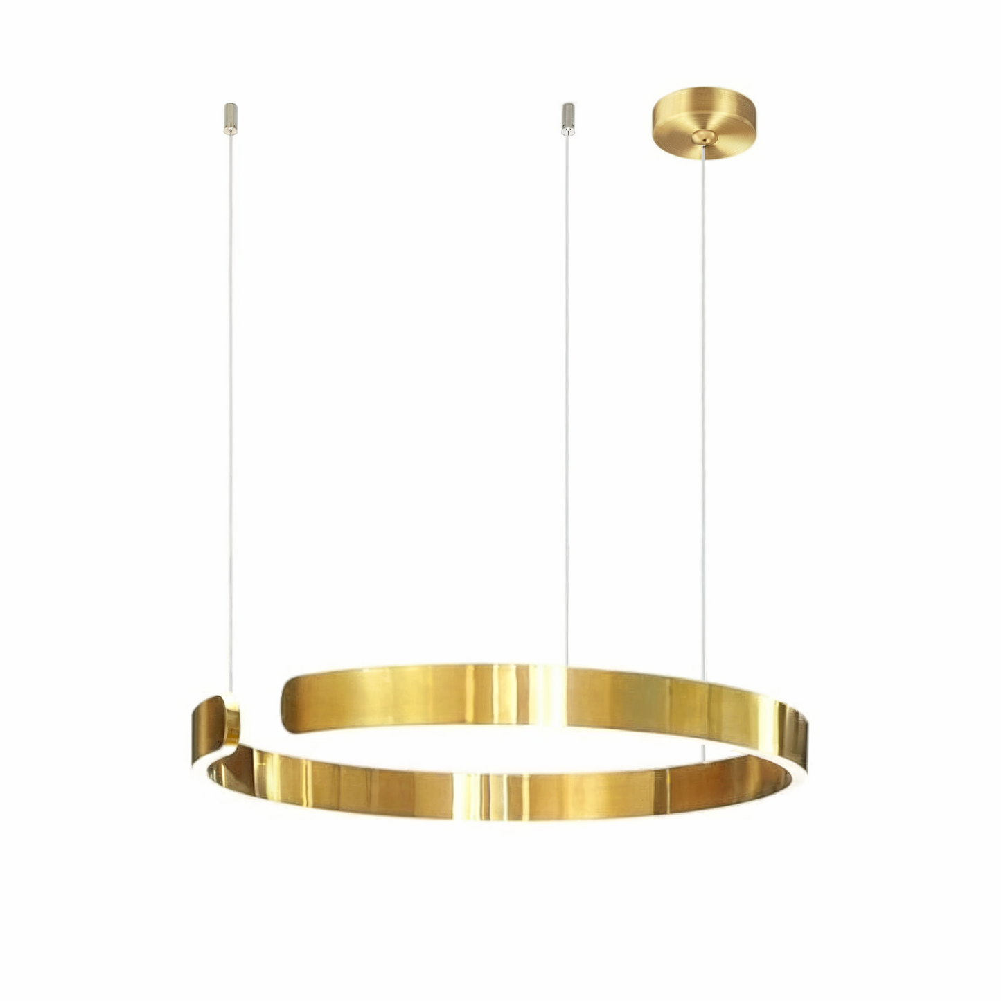 Round LED Hanging Light for Modern Homes