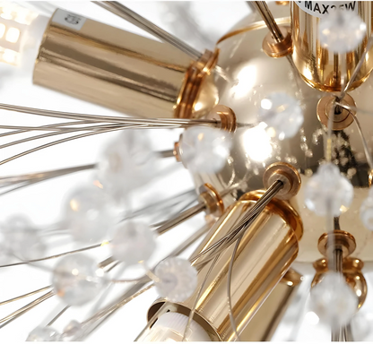 Sparkling Crystal Drop Pendant Lighting
