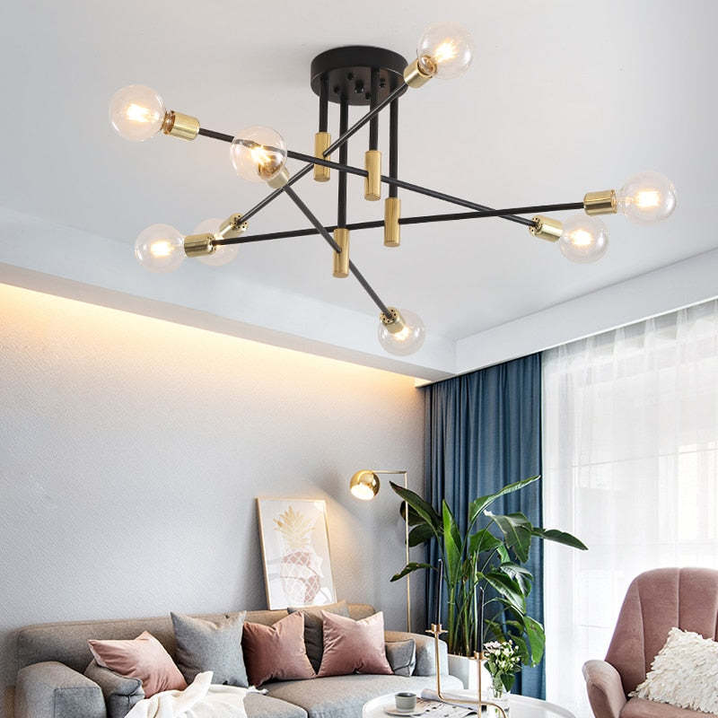 Sleek Contemporary LED Ceiling Light Fixture