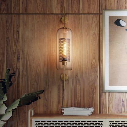 Modern Glass Bathroom Wall Light 2