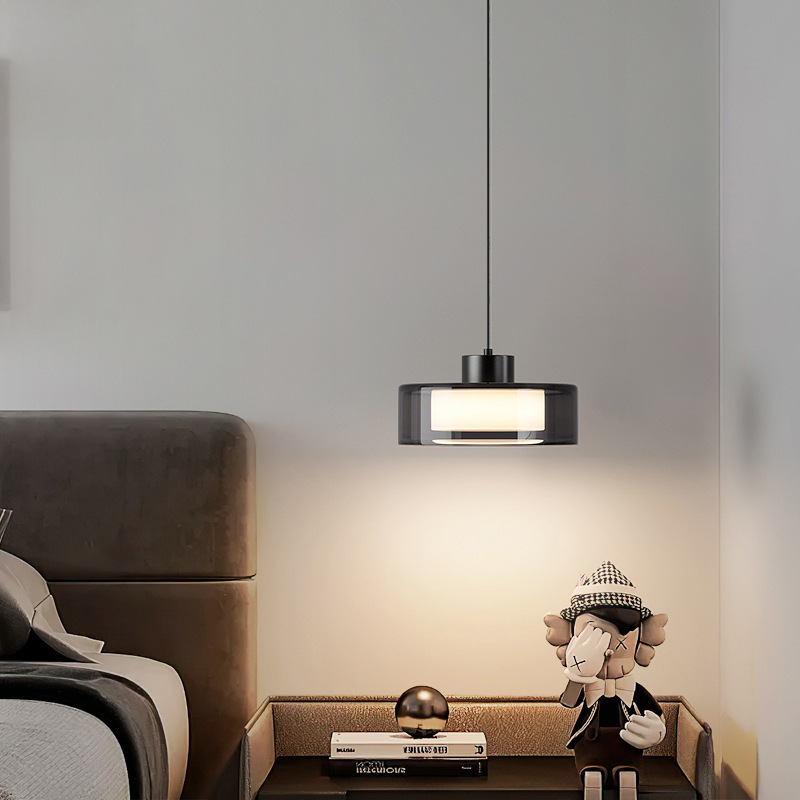 Elegant Glass Drop Pendant Light for Luxury Homes