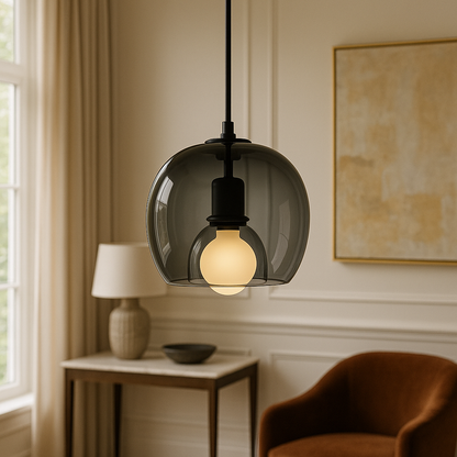 Warm Home Pendant Lamp with Soft LED Lighting