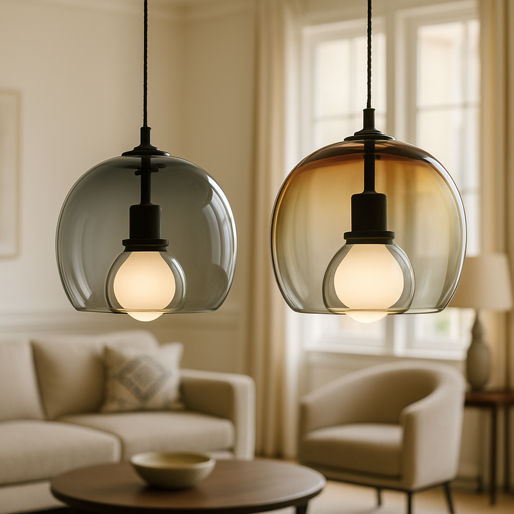 Warm Home Pendant Lamp with Soft LED Lighting