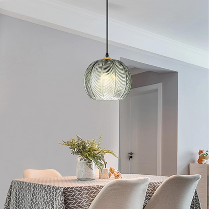 Stylish Clear Glass Pendant Light - Lusomart