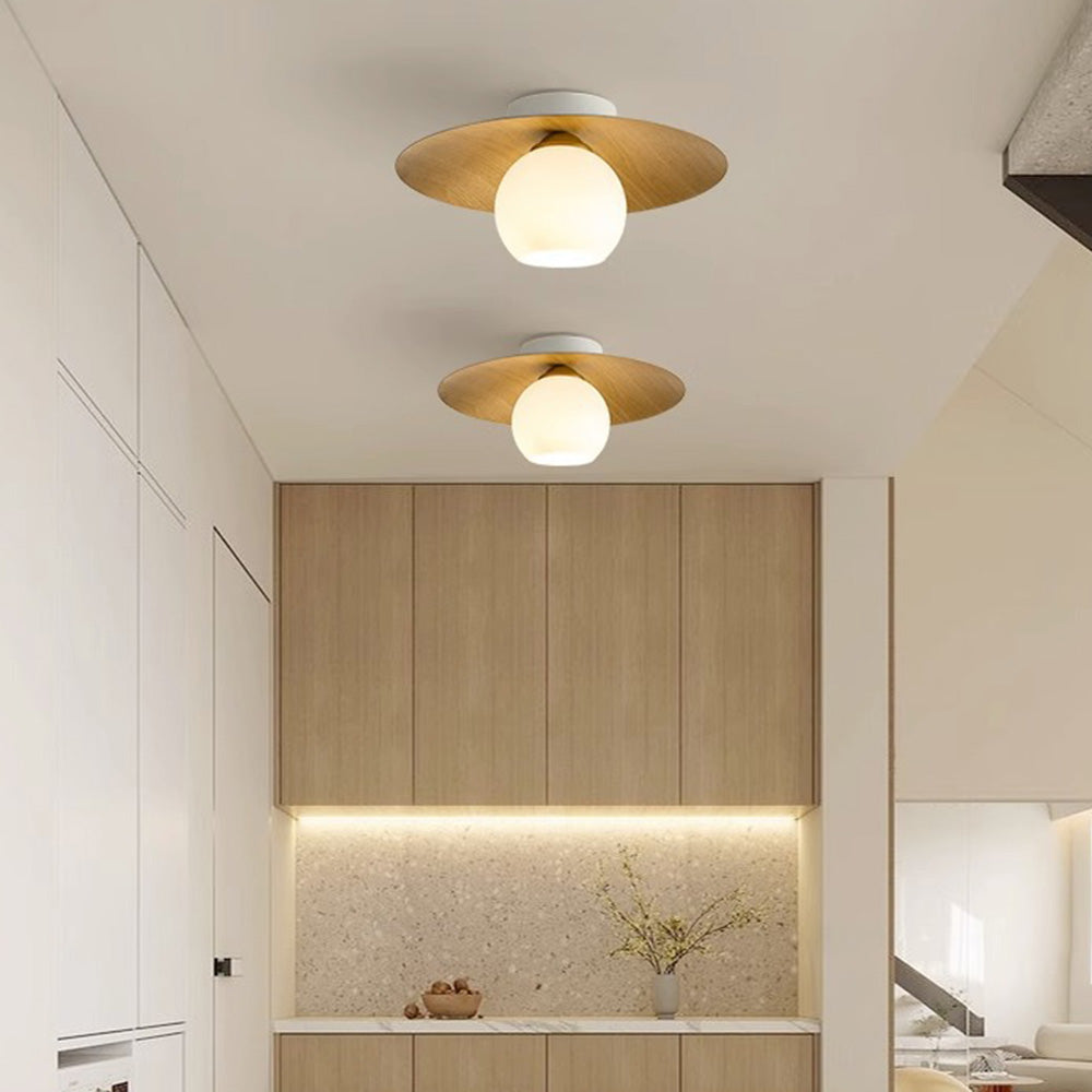 Contemporary Low Profile Ceiling Lamp - Lusomart